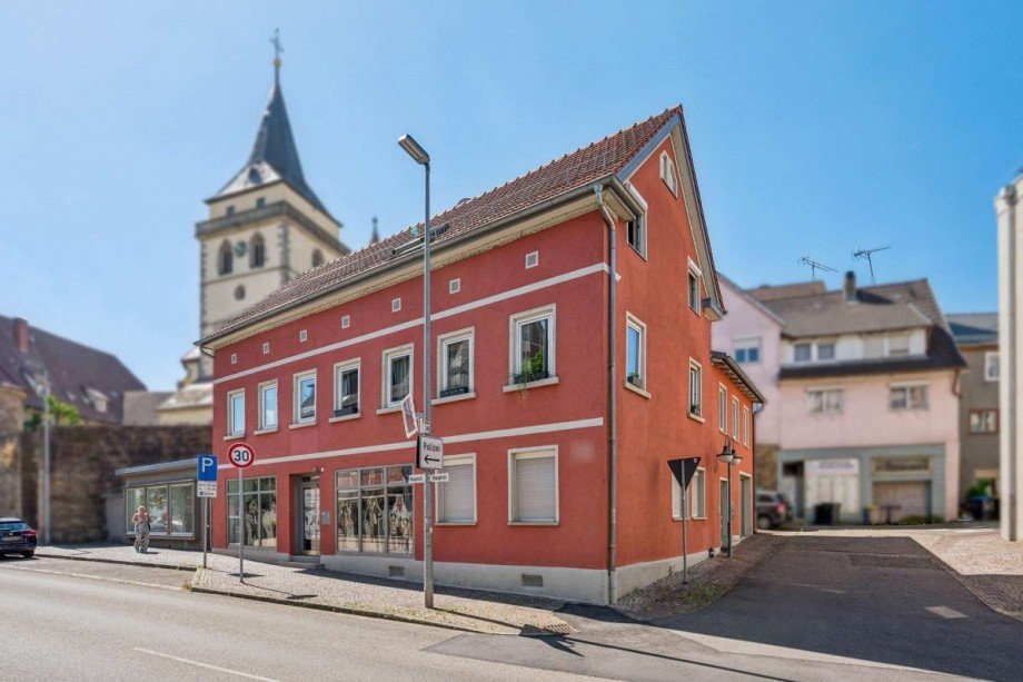 Au�enansicht Etagenwohnung Sachsenheim