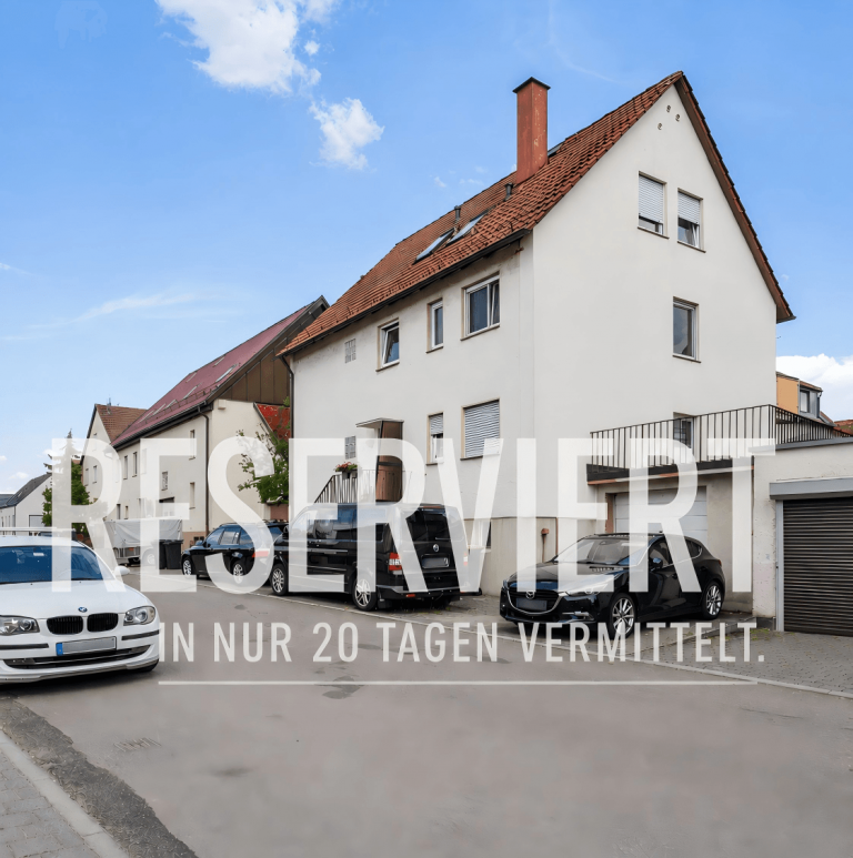 Au�enansicht Freiberg am Neckar Etagenwohnung **RESERVIERT** Helle 3,5-Zimmer-Wohnung mit gro�em Balkon, Garage & Stellplatz - sofort verf�gbar