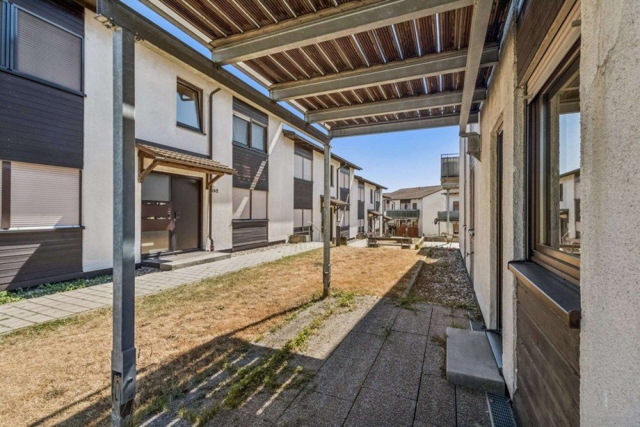 Au�enansicht Erdgeschosswohnung Vaihingen an der Enz