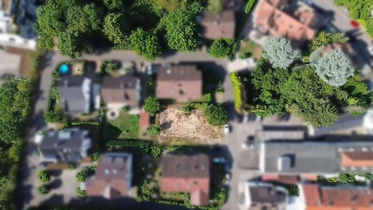 Weites Luftbild Bietigheim-Bissingen Wohngrundst�ck Bietigheim-Bissingen: Baureifes Grundst�ck mit vielseitigem Entwicklungspotenzial