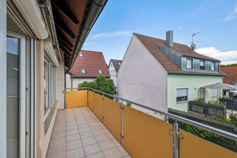 Balkon Etagenwohnung Freiberg am Neckar